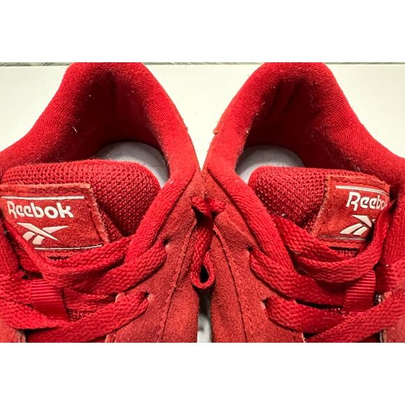 Reebok Forte Lounger Red with White Stripes Rubber Gum sneakers. Size 8.5(W) - Picture 4 of 11